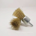 Hot Sale Good Price Polishing And Removing Metal External Mounted Crimped Steel Wire Cup Brush